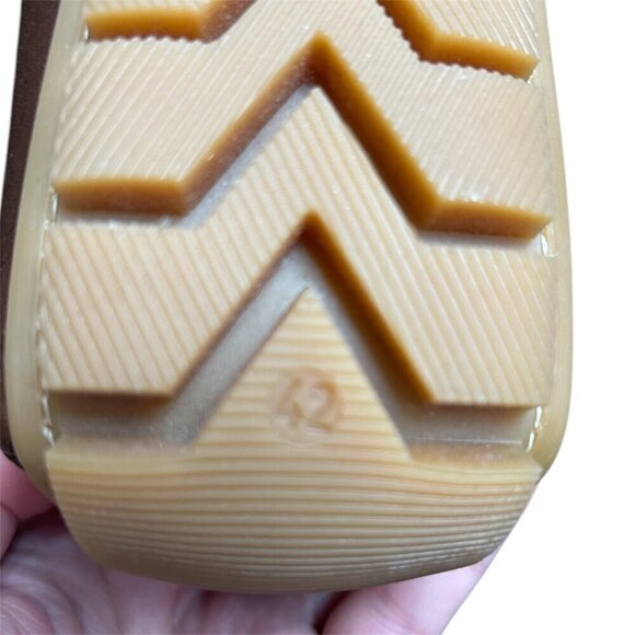 TED BAKER London Men's Tan Leather Penny Slip On Loafers US 8.5 - Picture 5 of 7